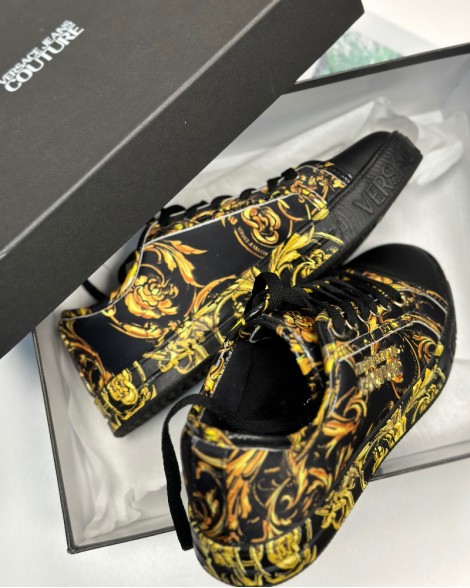 Tenisky dámské Versace Jeans Couture sneakers černé 